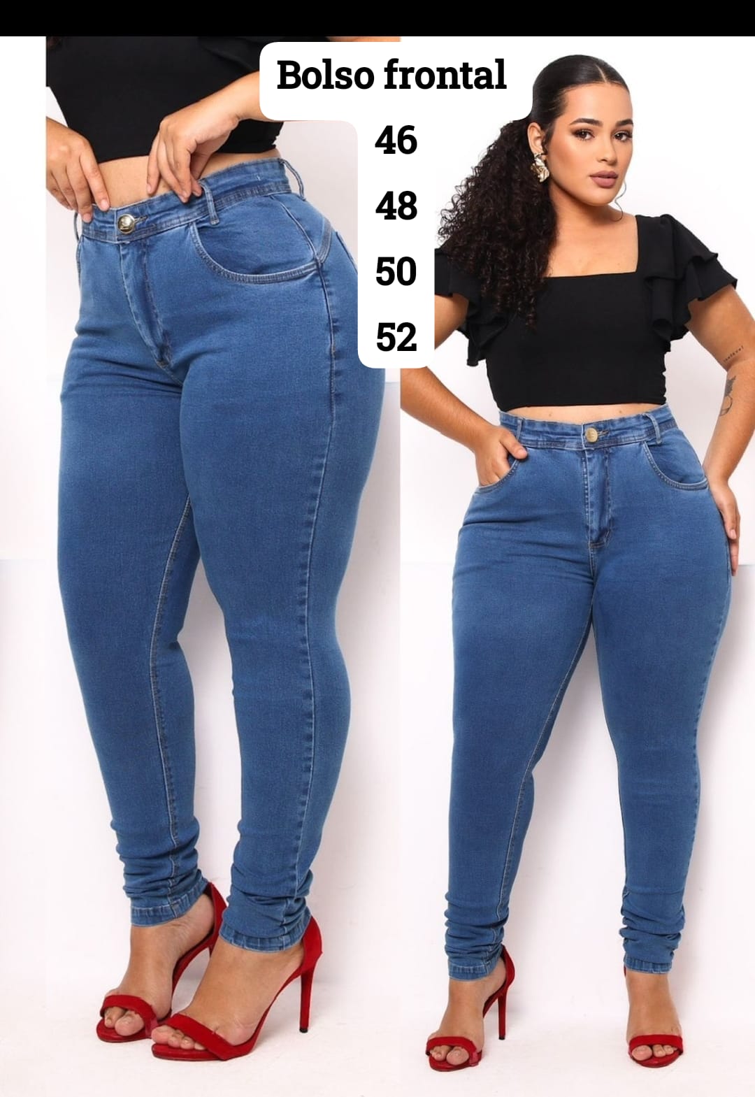 Calça Skinny Plus Size