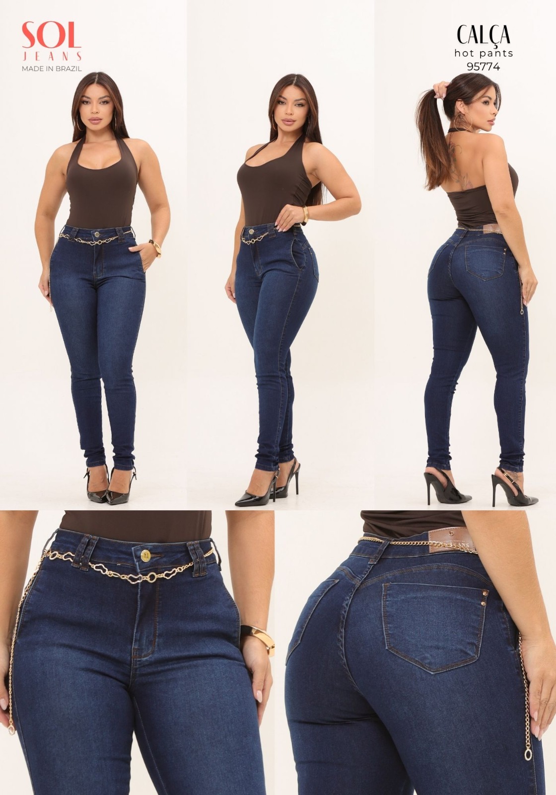 Calça Jeans Hot Pants