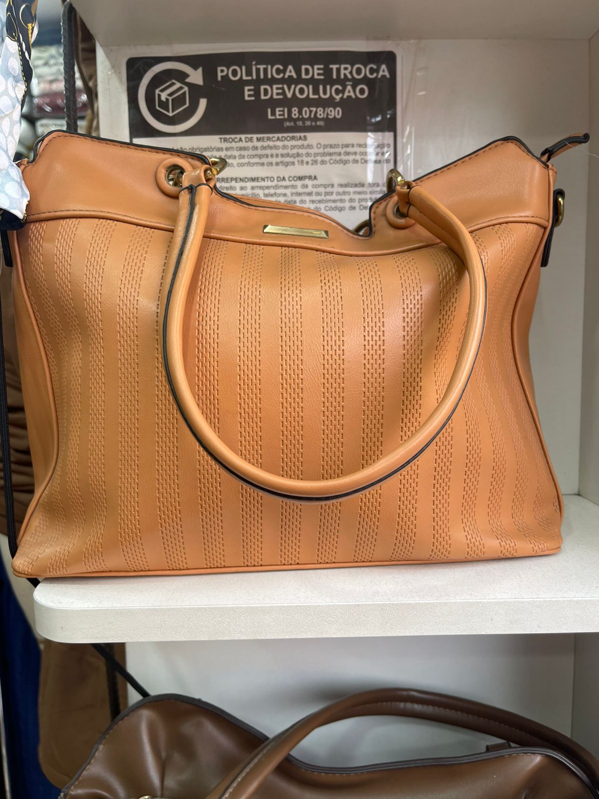 Bolsa feminina caramelo